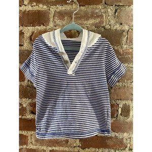 The Earth Collection Organic Cotton Hooded Short Sleeve Top 2Y